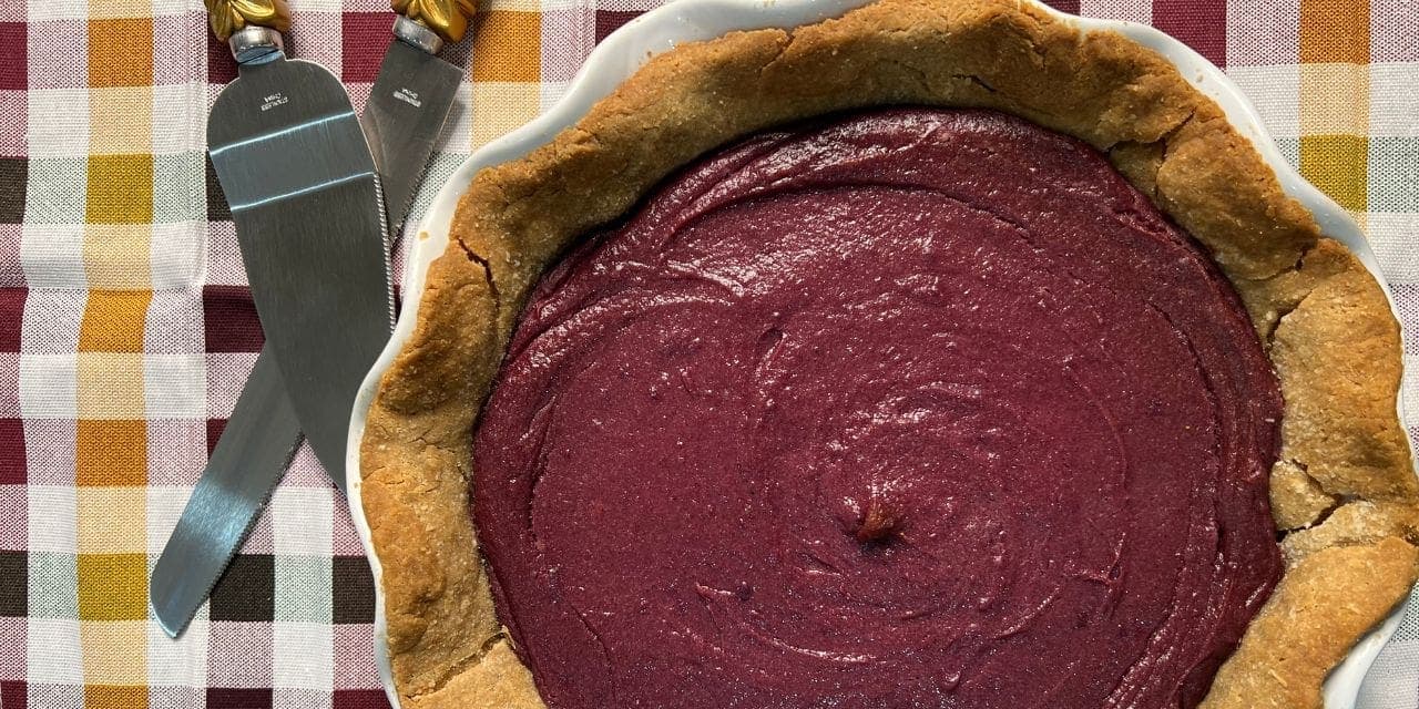 Purple Sweet Potato Pie